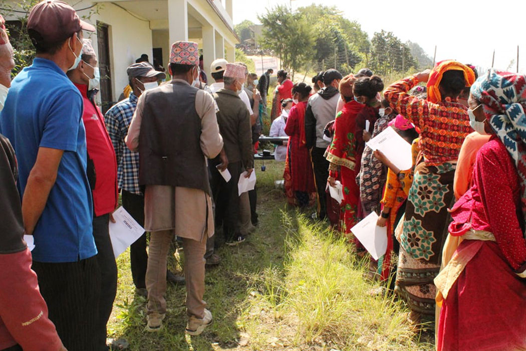Free health camp of KMC in Ramechhap, 11 hundred patients benefited