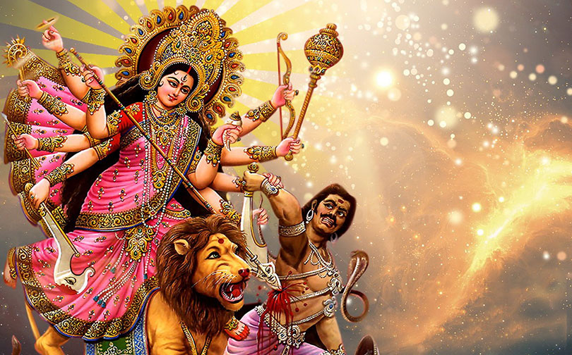 Today Maha Ashtami: Durga Bhawani is being worshiped