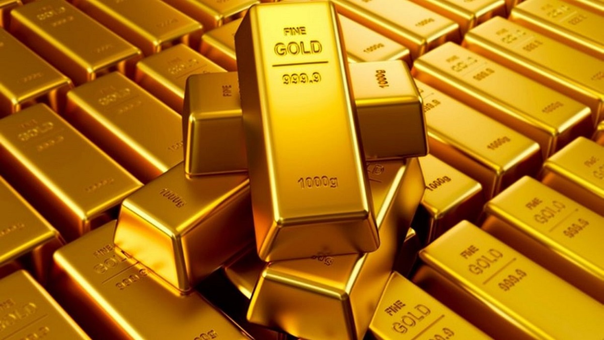 Gold price fell