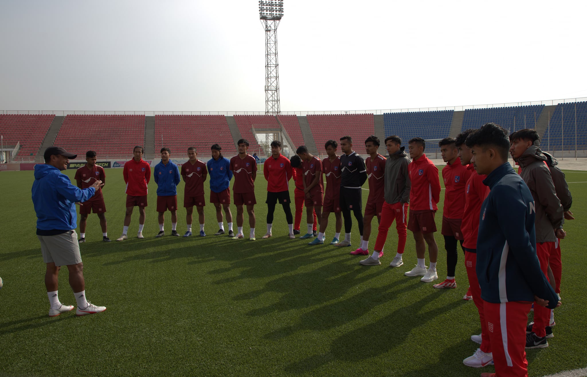 Today Nepal is playing against Tajikistan