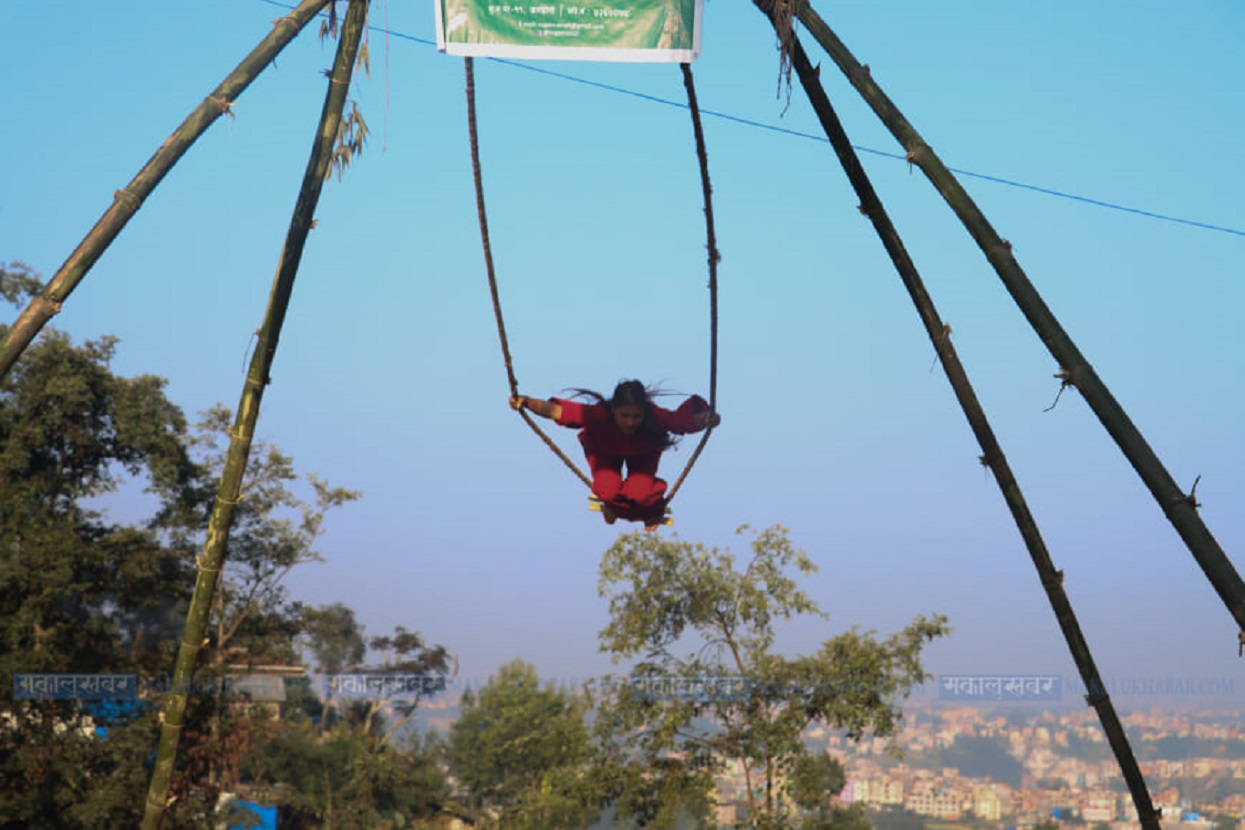 Dashain, swing and religious beliefs [Photos]