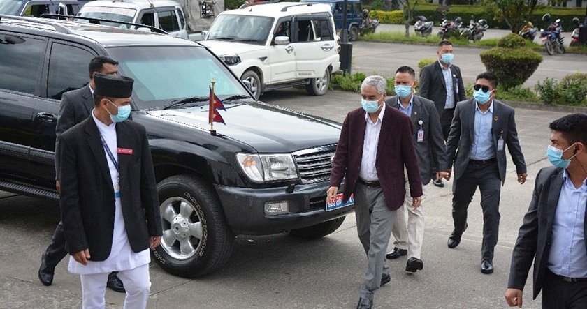 PM Deuba is leaving for UK today