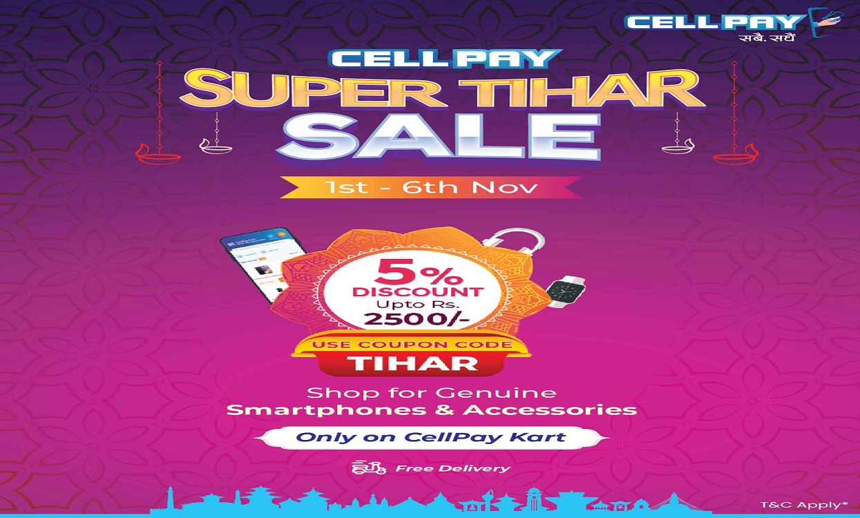 CellPay’s ‘Super Tihar Sale’ offer