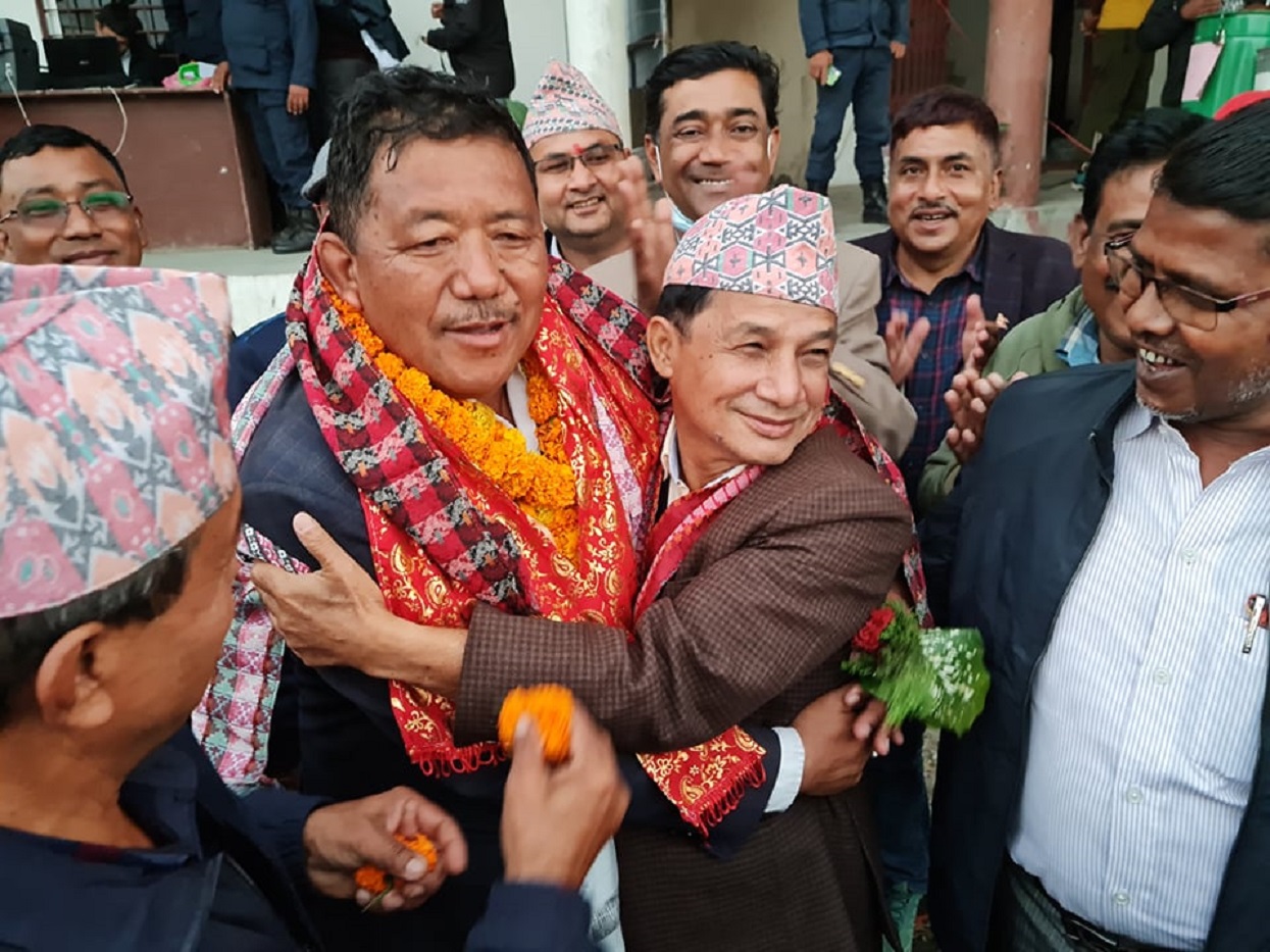 Sitaula’s faction won, Bishwaprakash’s faction lost in Jhapa