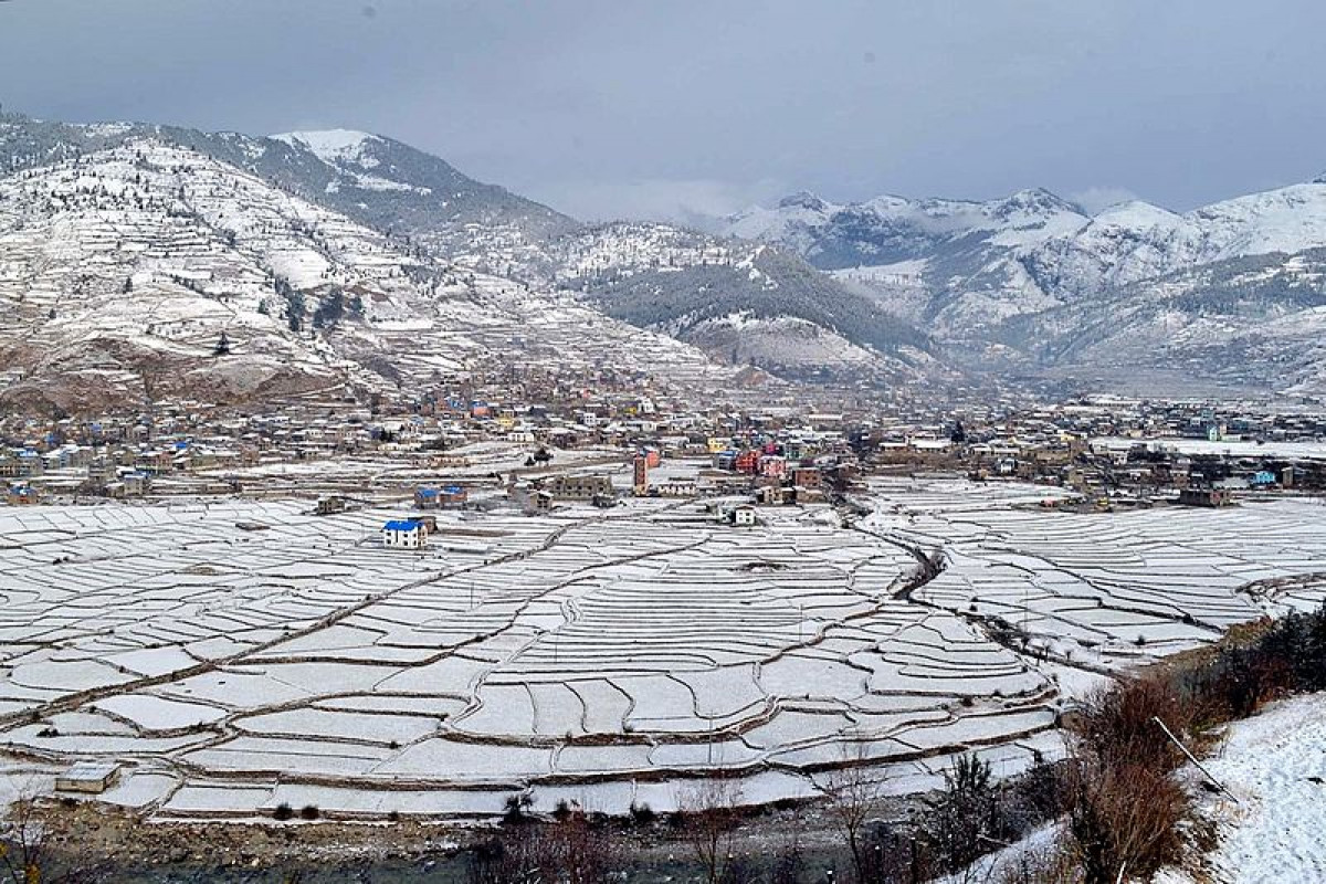 Light snowfall is expected in mountainous areas