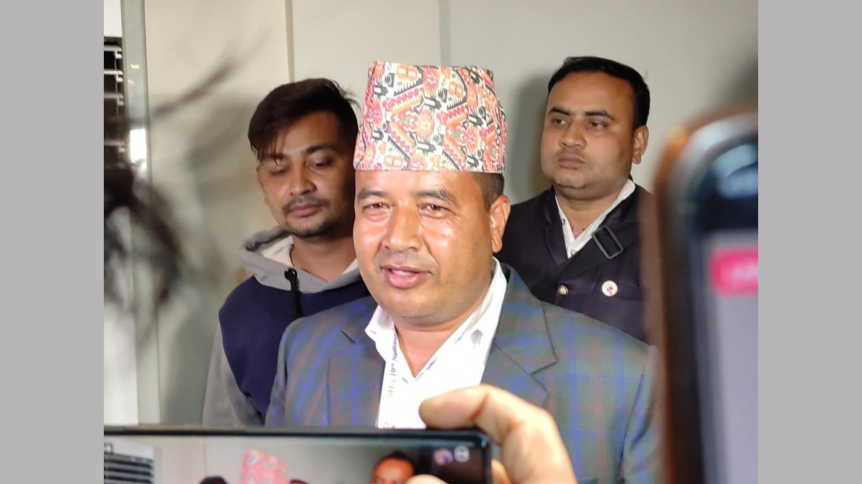 We decided the office bearers by consensus: Mahesh Basnet