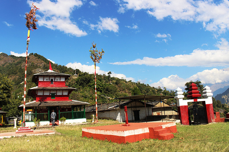 Takamkot in Myagdi begins to draw devotees, tourists