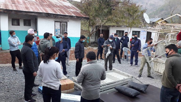 Construction of Rolpa hospital building sluggish