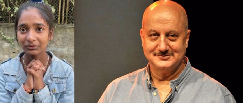 Anupam Kher to teach a girl found in Pashupatinath