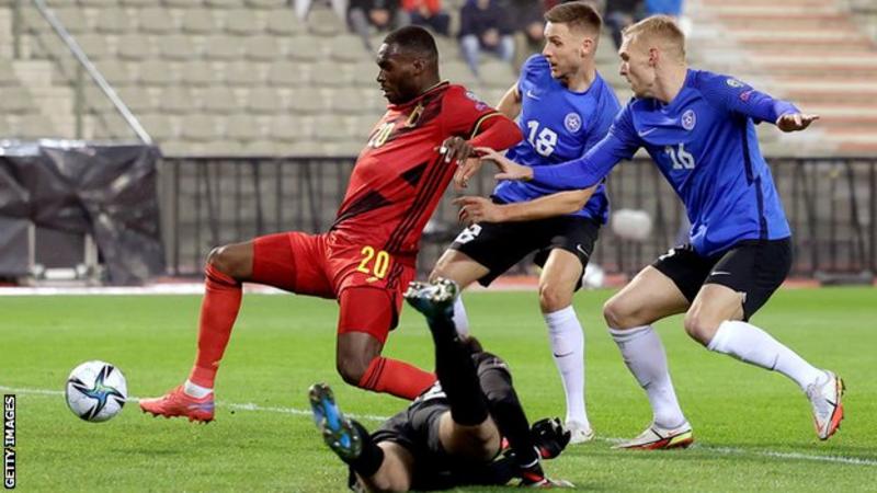 Belgium beat Estonia to qualify for the World Cup