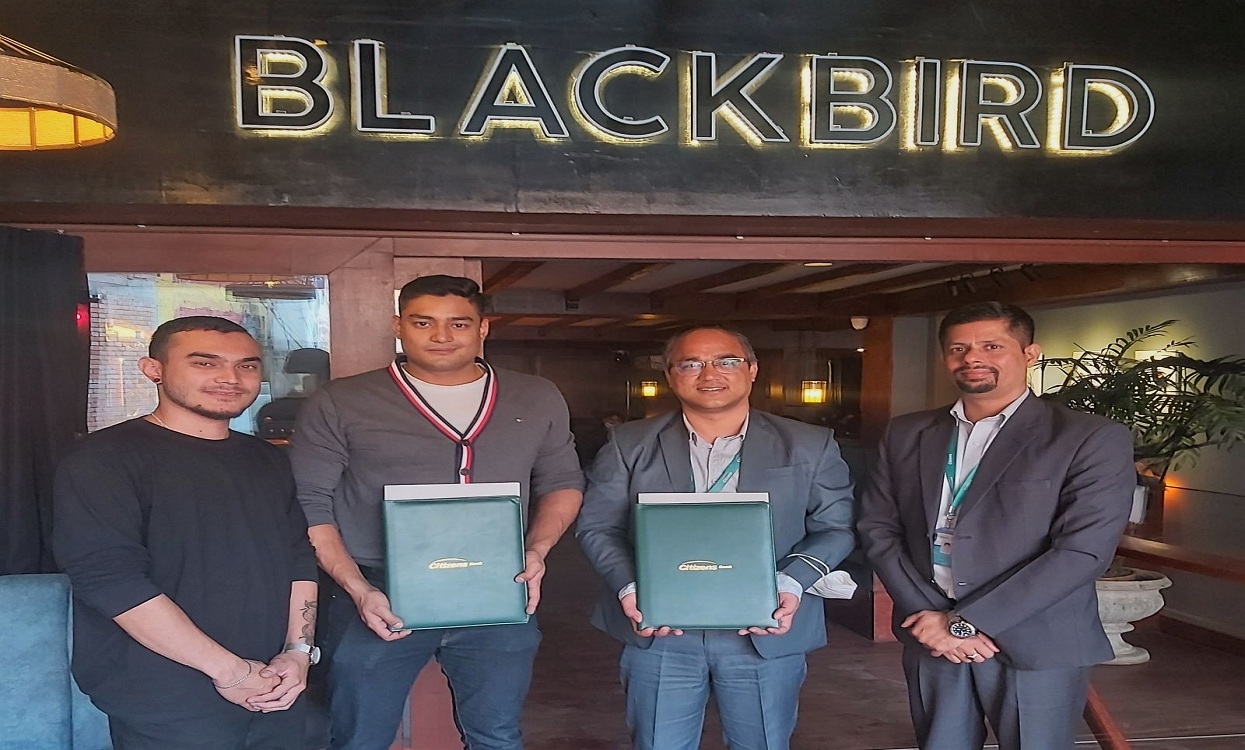 MoU between Citizens Bank and Black Bird Restaurant