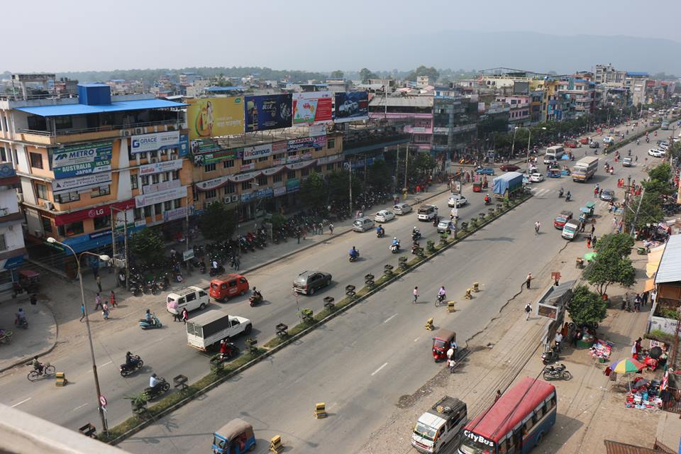 East-West highway blocked at the inauguration of UML General Convention