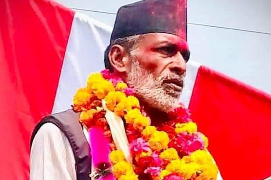 Adhikari wins the post of NC Dhading president