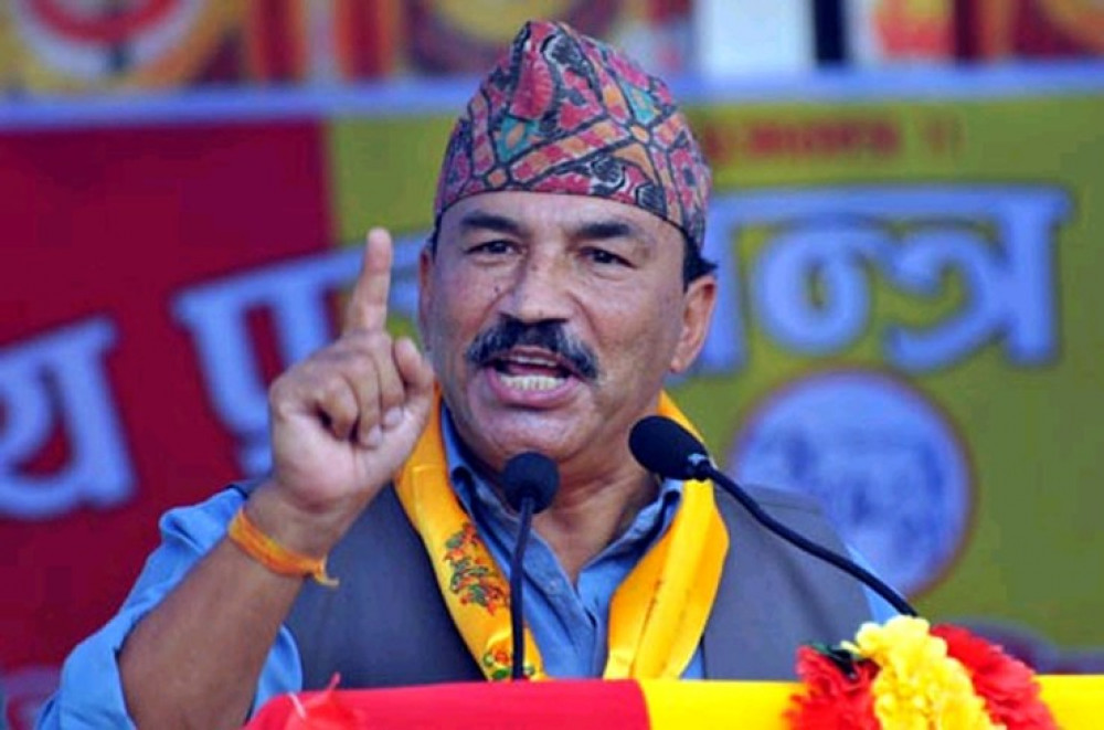 Kamal Thapa’s candidacy for RPP chairperson