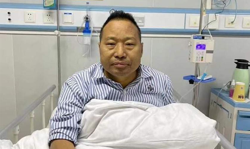 Maoist leader Pun’s health improves after being taken to China from Bangkok