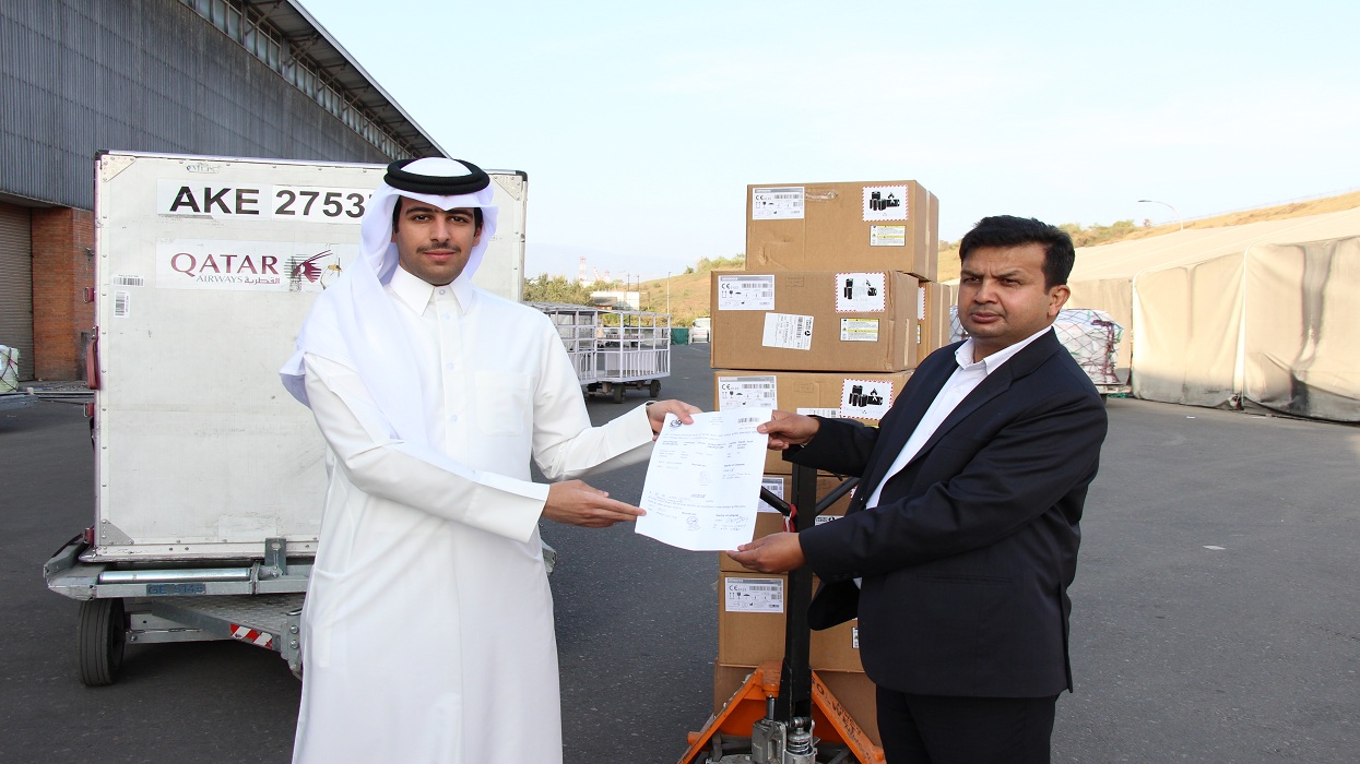 Qatar recently handed 50 ventilators to Nepal