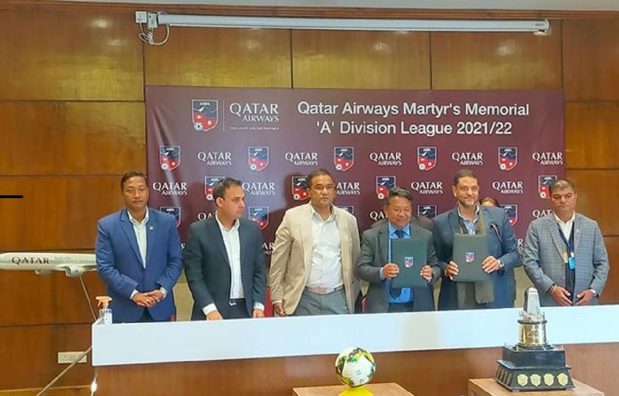 ANFA signed a sponsorship agreement with Qatar Airways