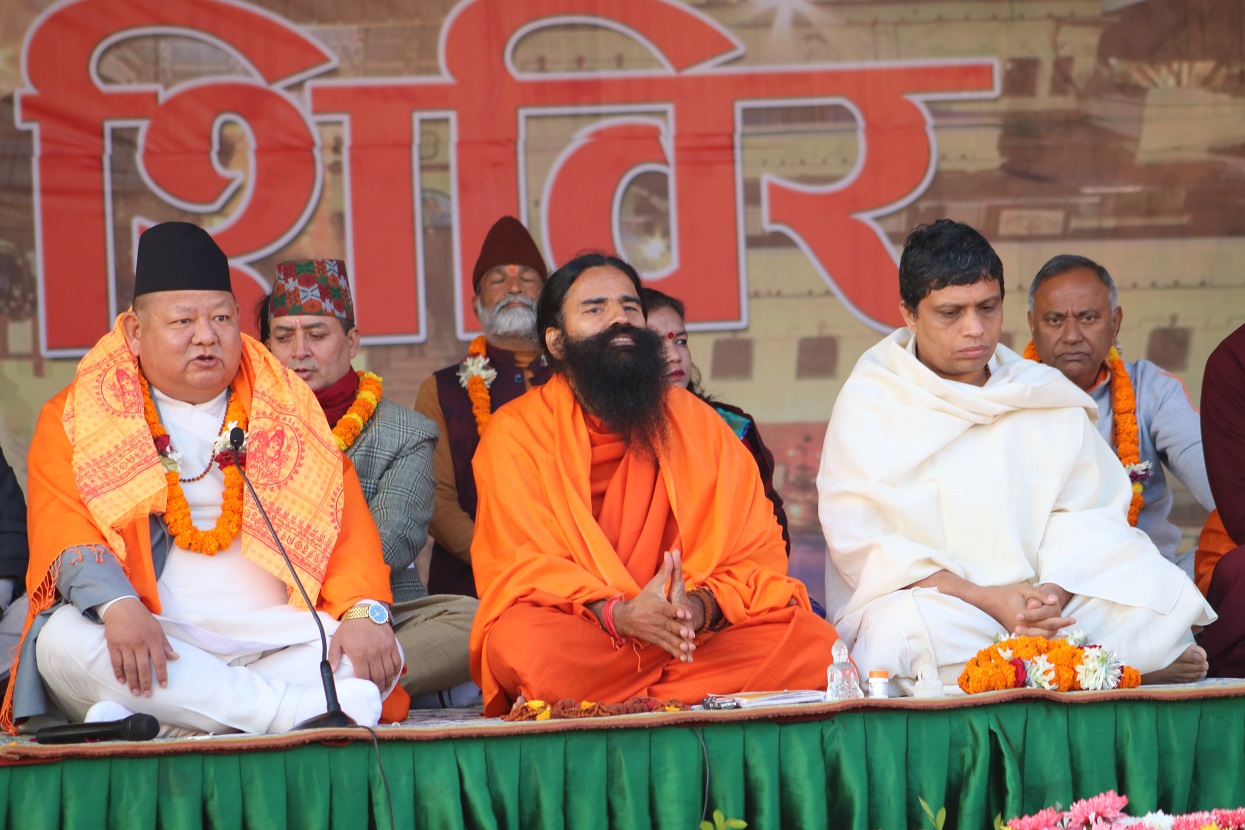 Minister Ale urges Yoga Guru Ramdev to become Tourism Envoy