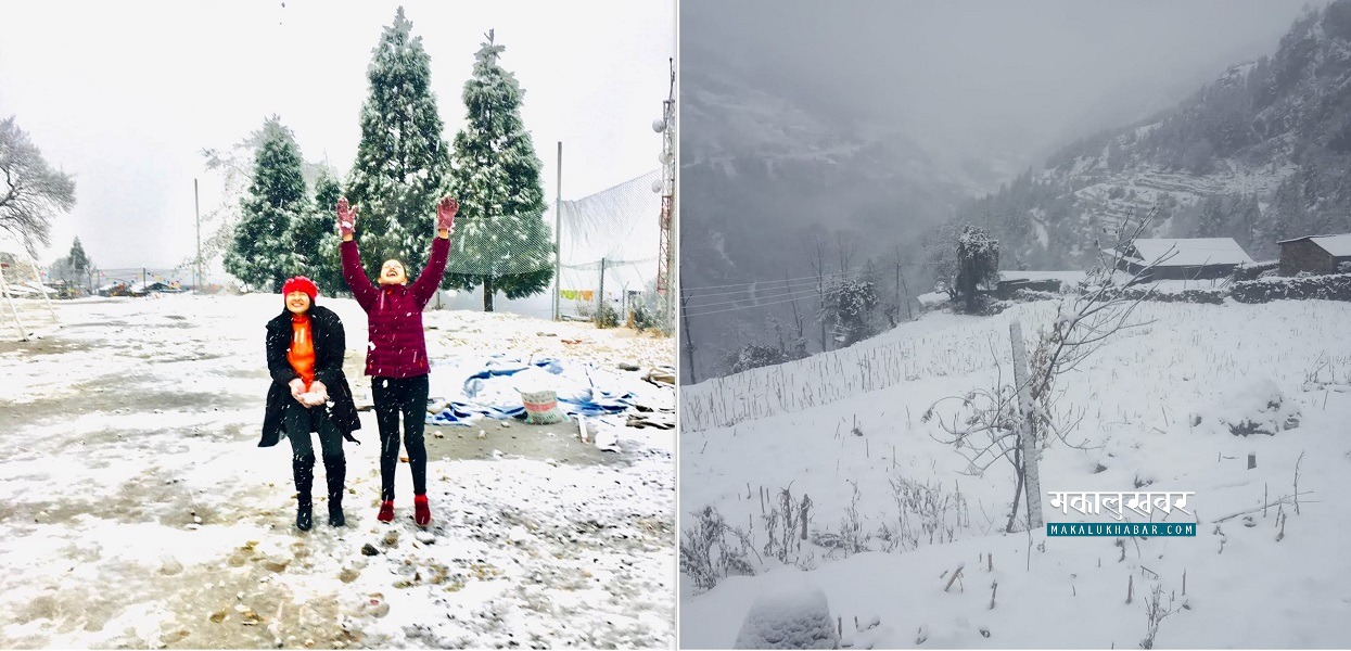 Solukhumbu is snow-covered [Photos]