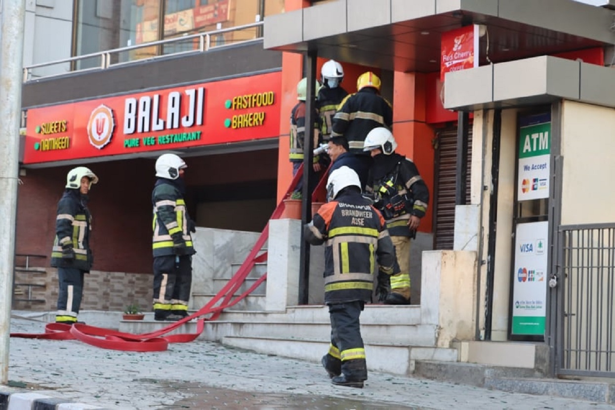 Fire in Indreni Complex been put out [Photos]