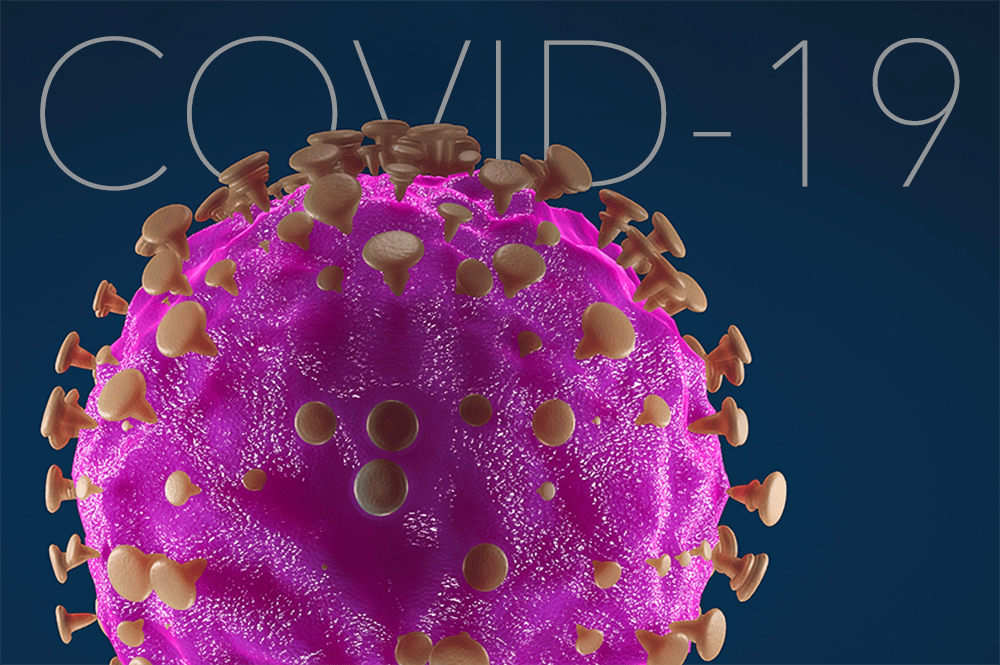 Number of people infected with COVID-19 dropped