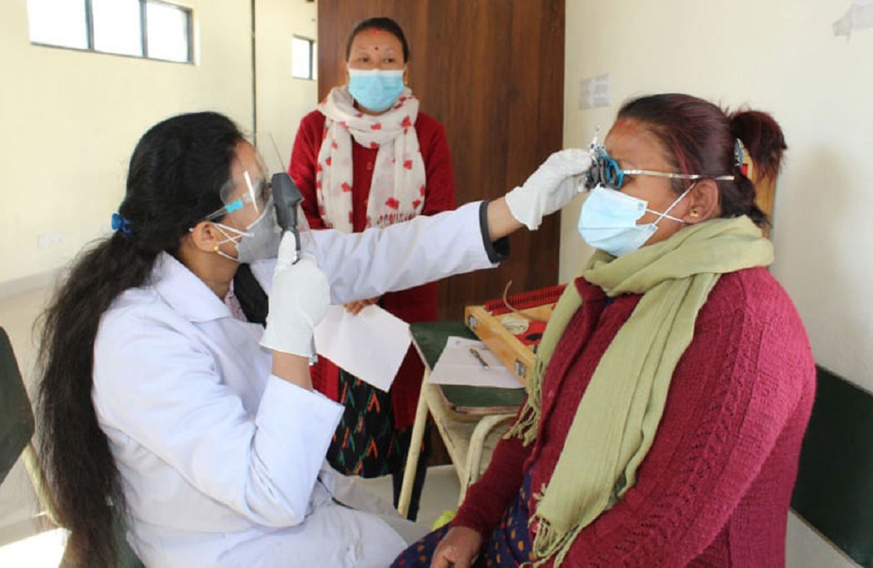 12-day health camp in Dhankuta