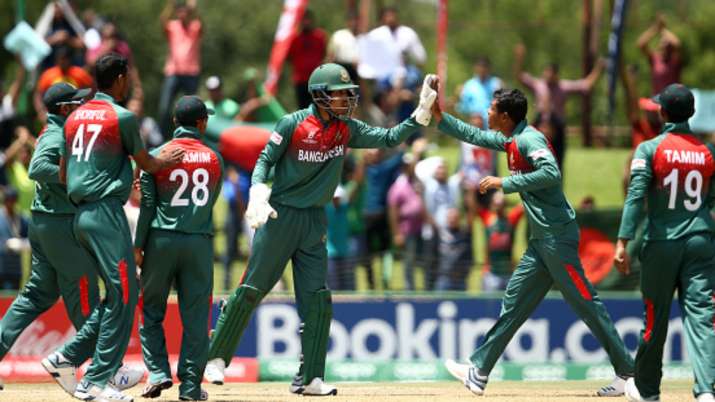 Bangladesh set a target of 298 runs for Nepal