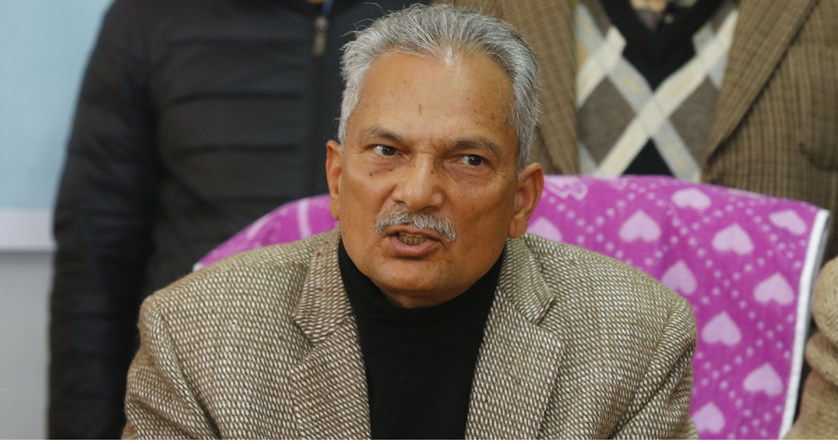 Ex-PM Bhattarai sees need of relevance of existing political alliance till polls