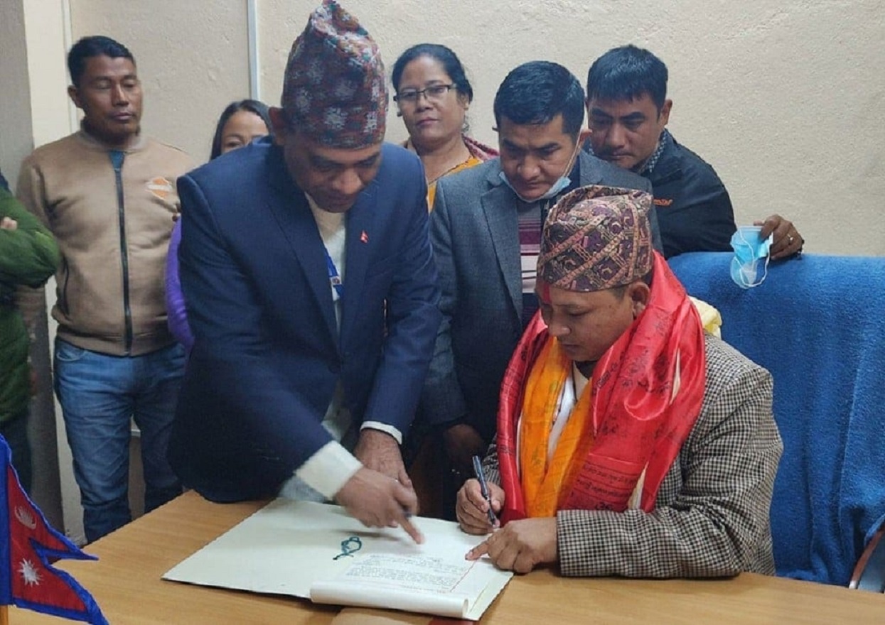 Sant Bahadur appointed as first minister from Chepang community