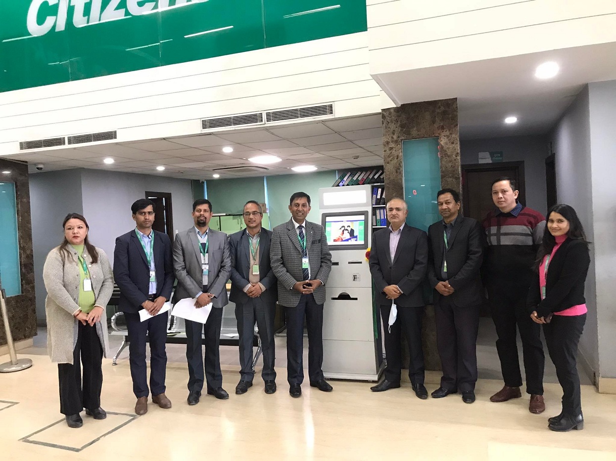 Citizens Bank launches kiosk banking service