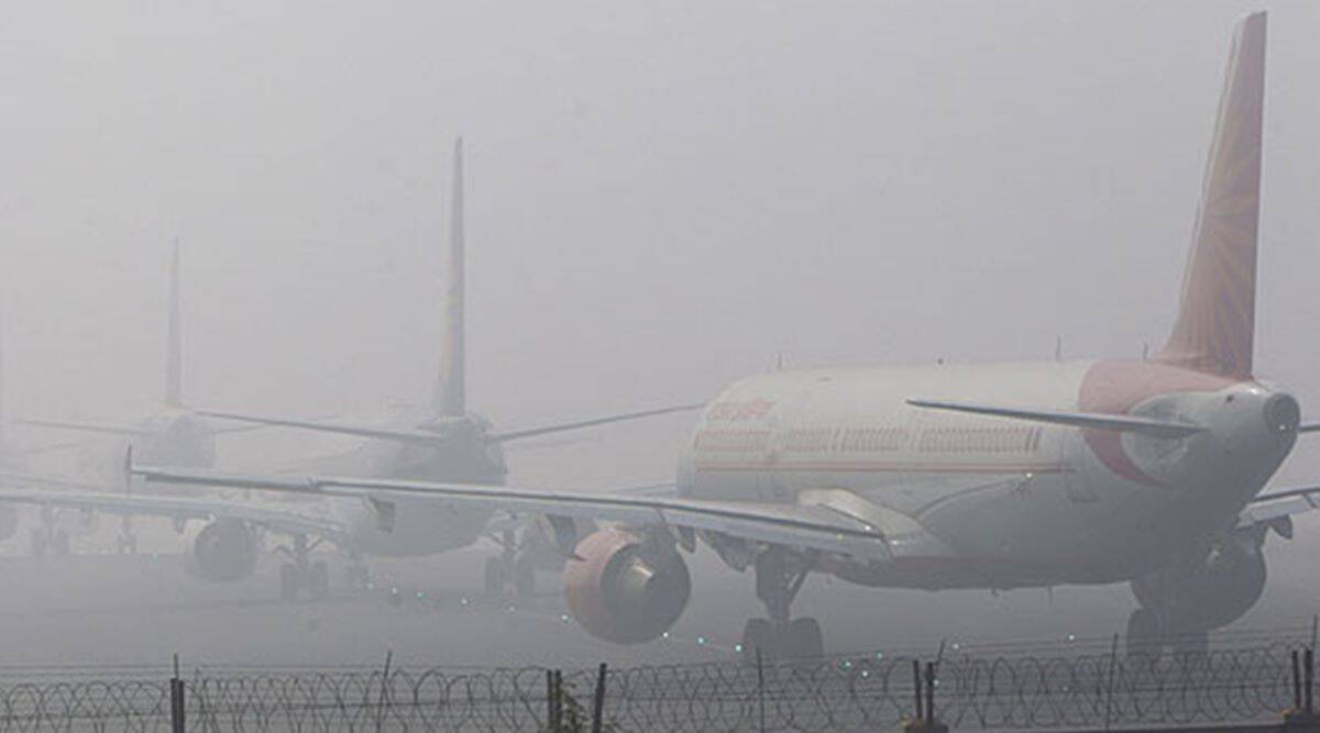 Adverse weather affects domestic flights