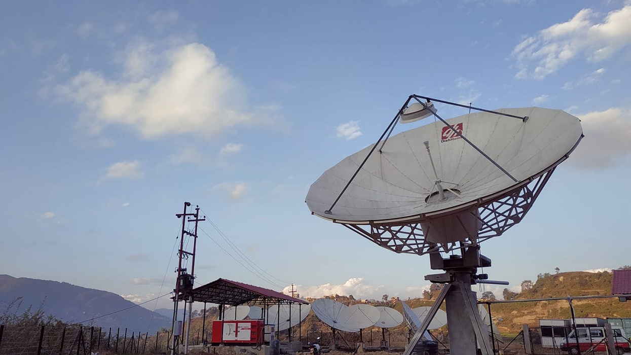 DishHome’s new satellite Telport installed in Dukuchhap