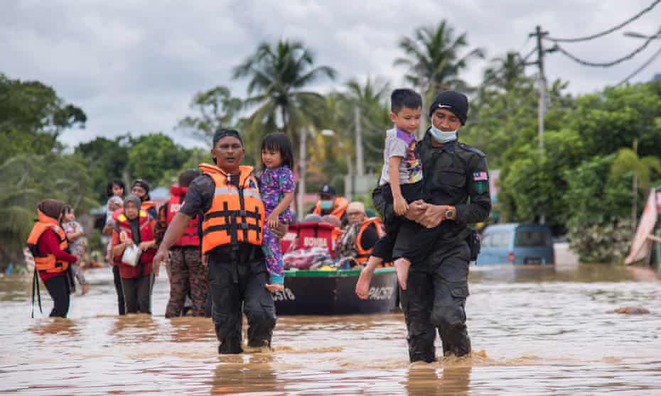 Over 35,000 displaced in Malaysia’s floods