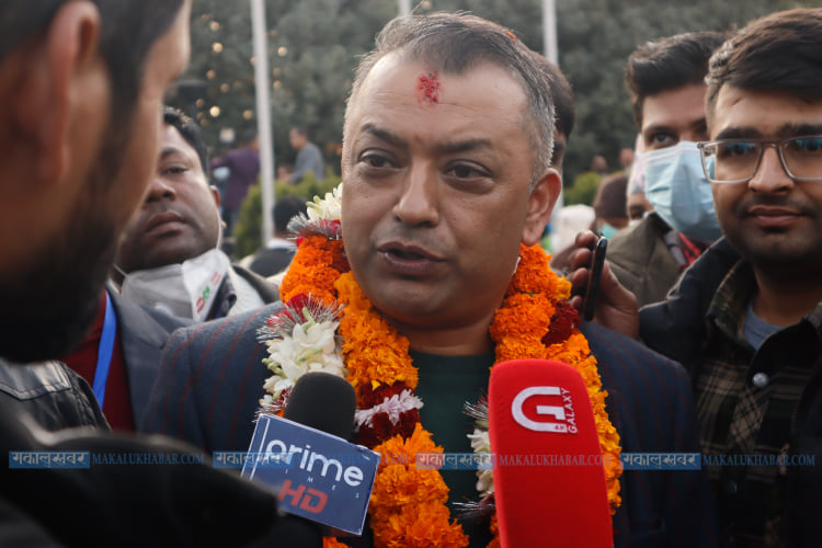 After winning the election, I will contest for the leader of NC parliamentary party: Gagan Thapa