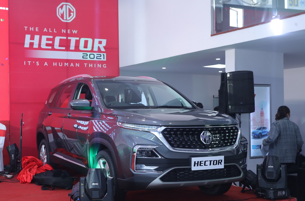 MG Hector in Nepali market, starting price 59.99 lakhs