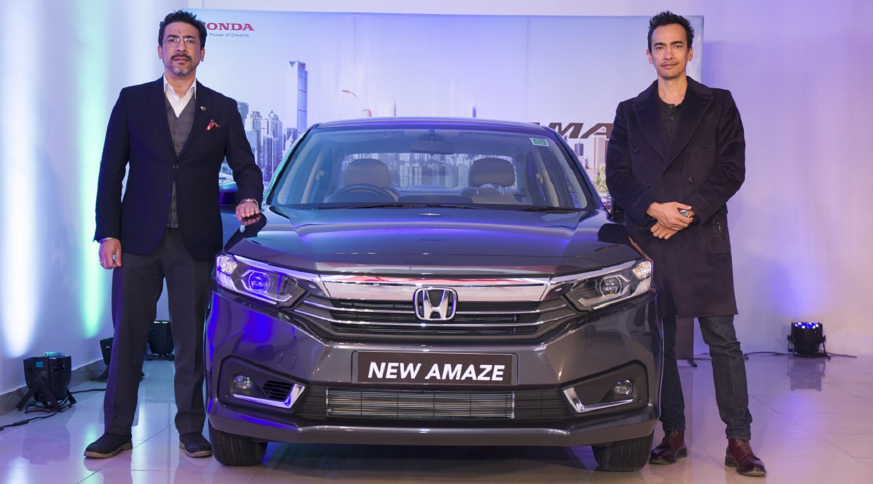 Honda’s new Amaze car in Nepali market