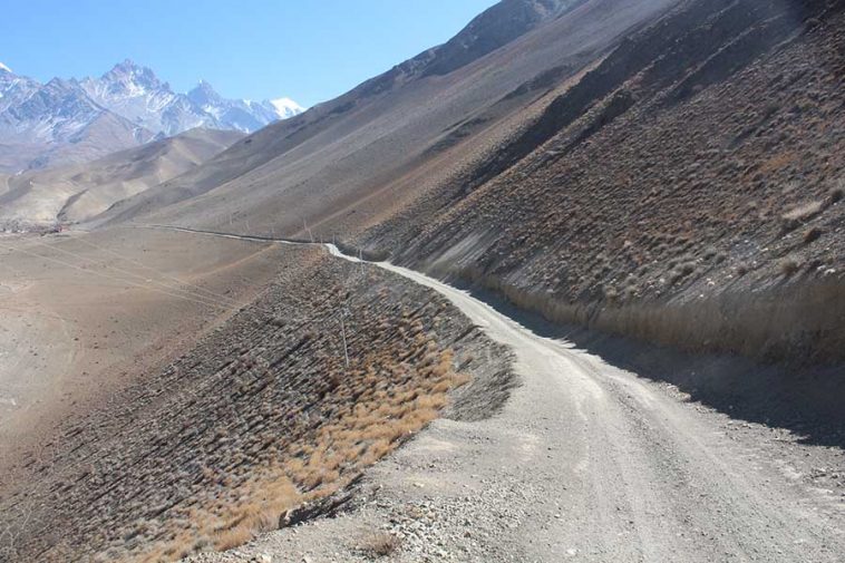 Six sections of Jomsom-Korala road completed