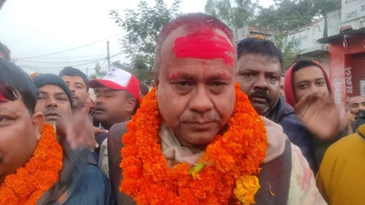 Krishna Yadav won the post of State-2 President of NC