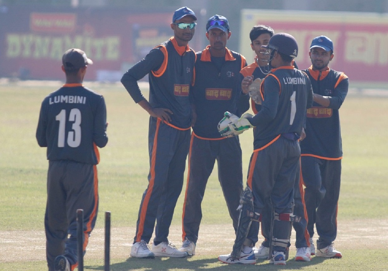 Lumbini in U-19 National Cricket Final