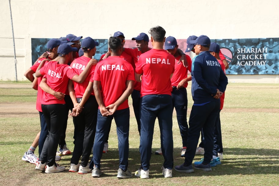 Nepal chose to field after losing the toss