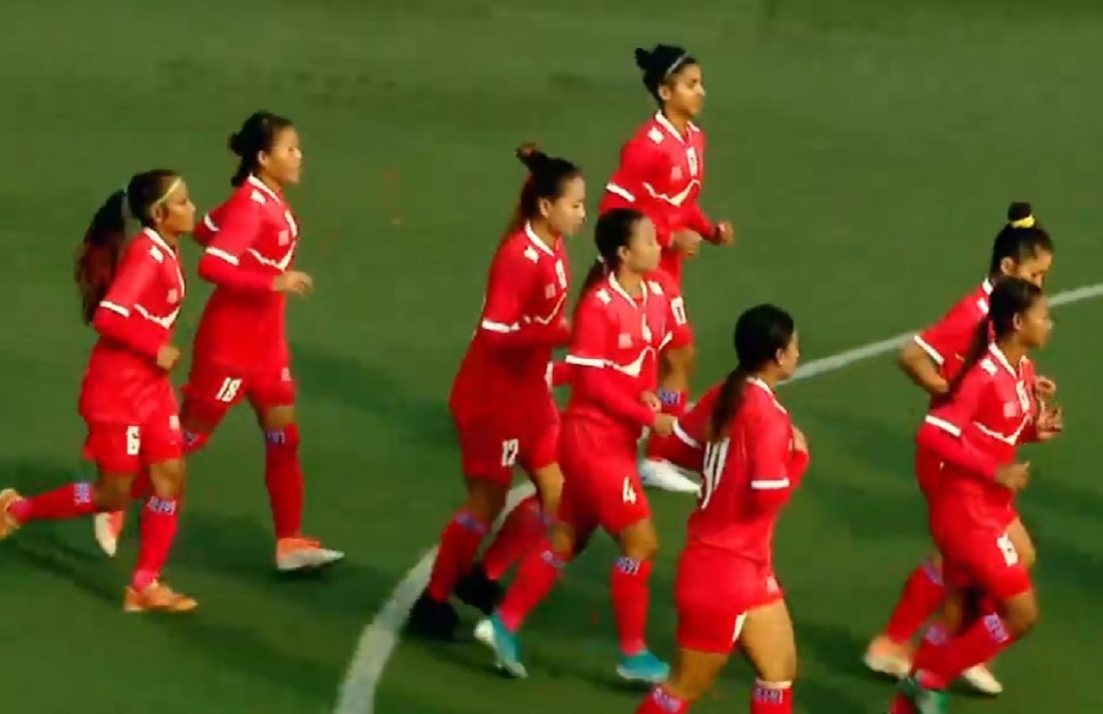 Nepal defeated Sri Lanka in ongoing U-19 Women’s Football Championship