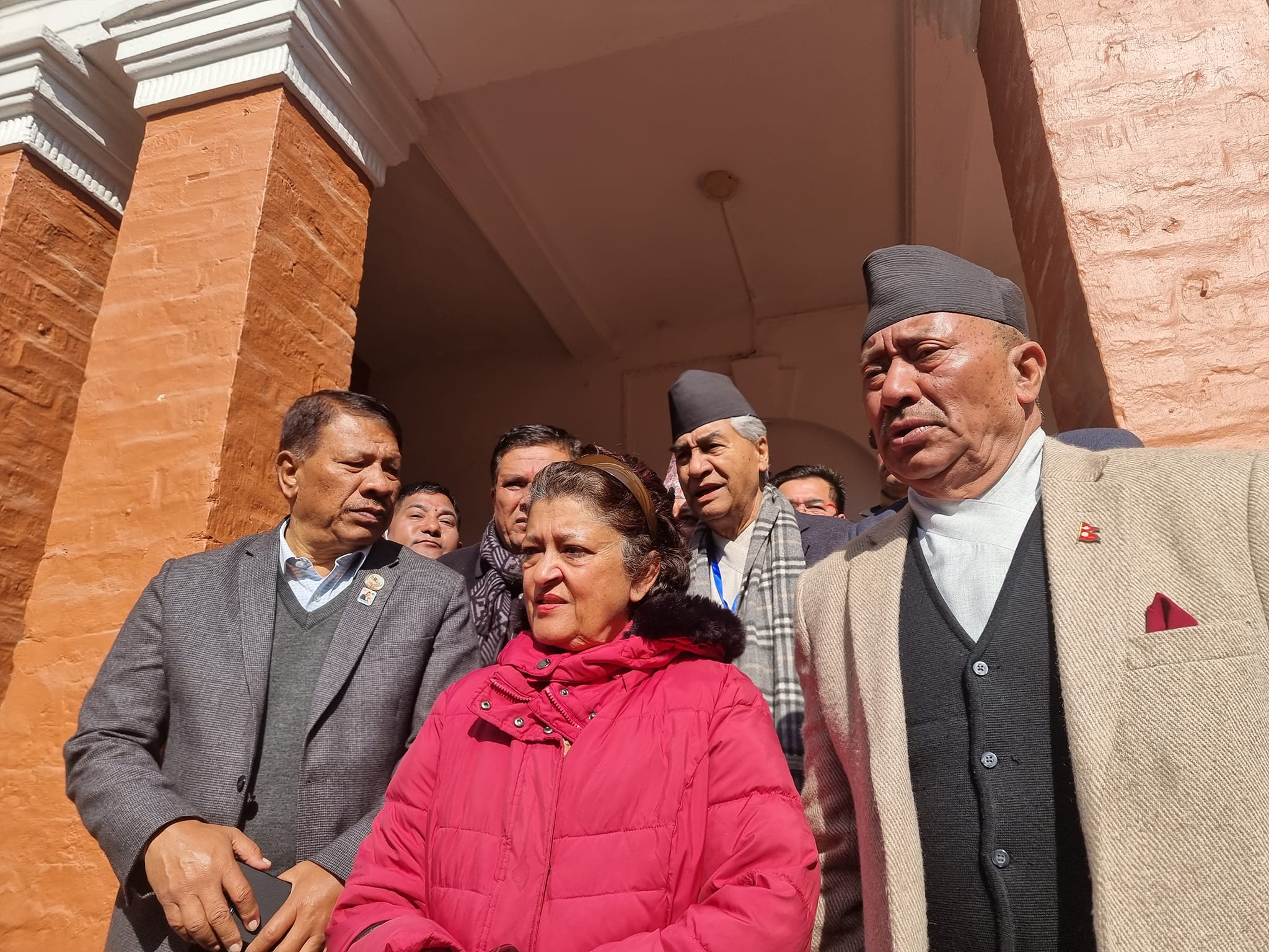 Leader Singh announces his support to Deuba (with video)