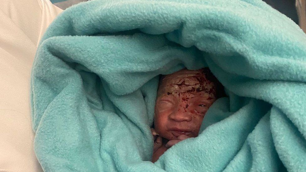 Newborn baby found in toilet bin of Air Mauritius plane