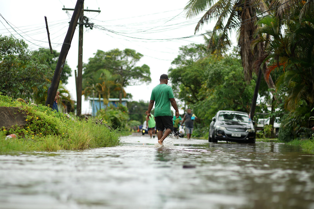 Over 4,000 Fijians in evacuation centers due to tropical cyclone