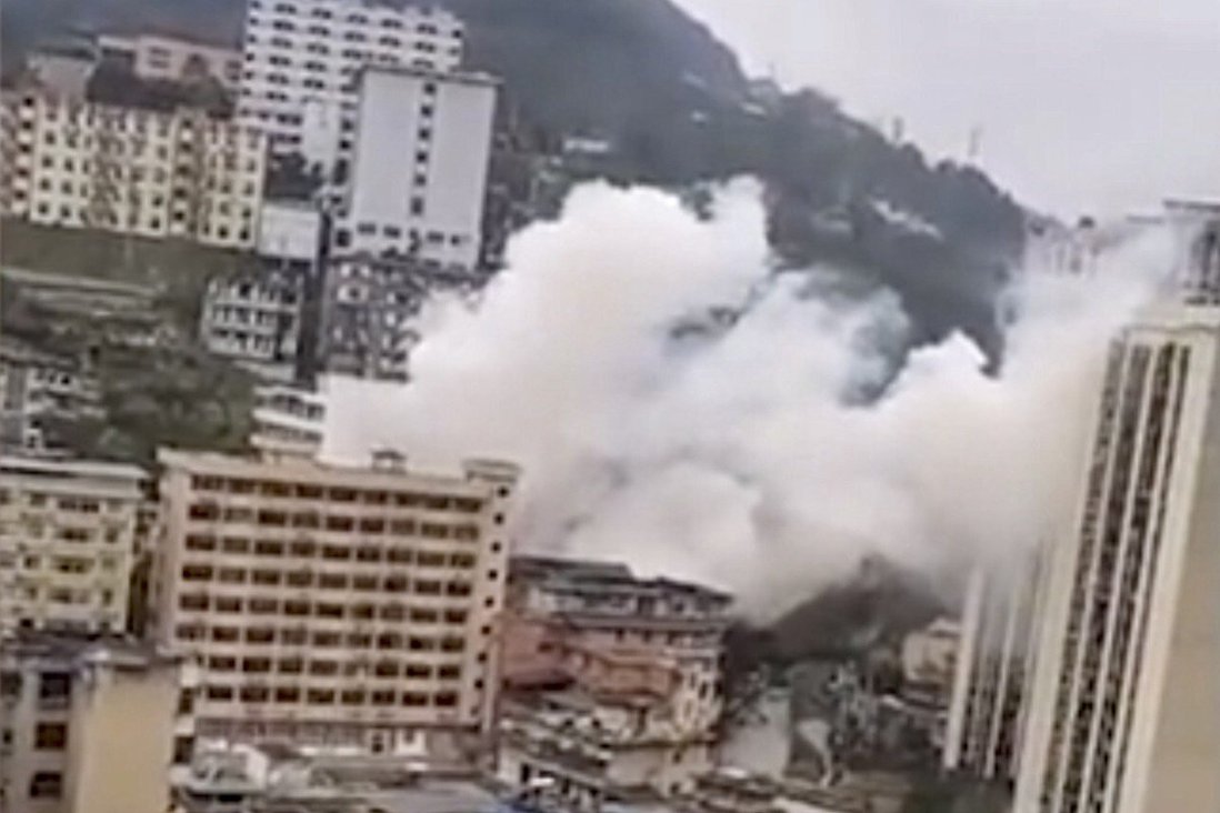 Over 20 trapped after blast rocks canteen in China’s Chongqing