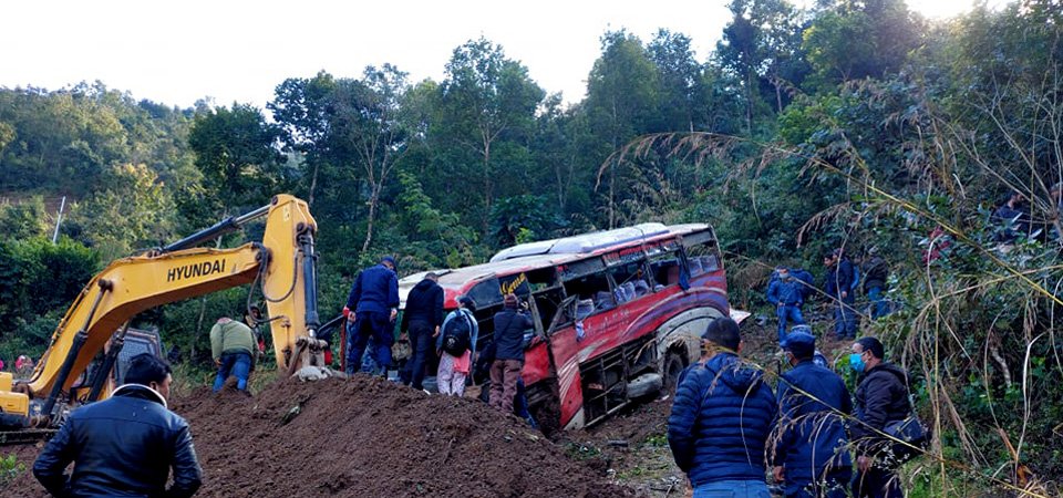Identities of seven people died in Palpa bus accident