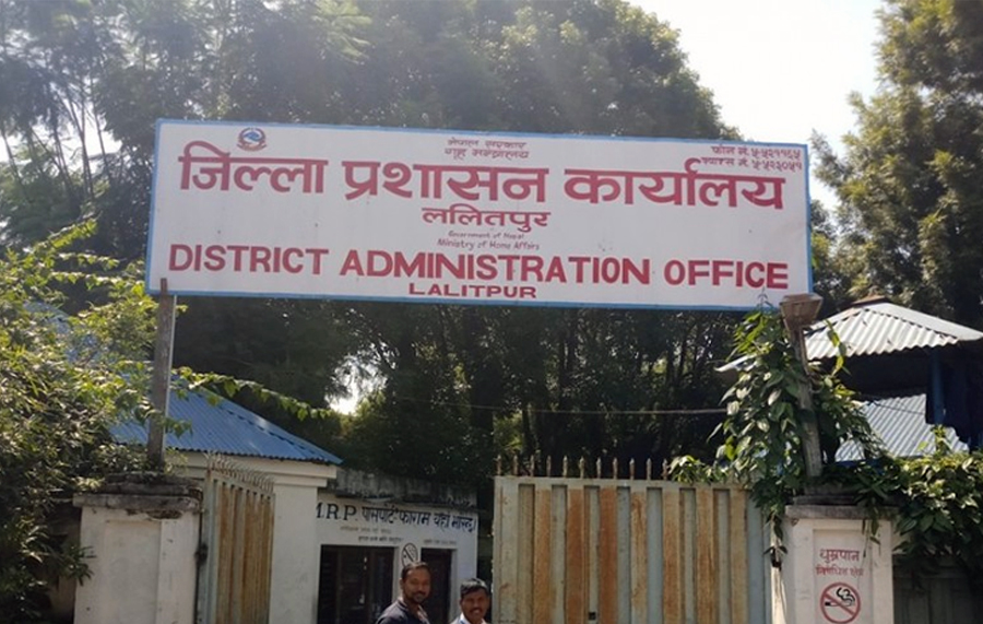 Lalitpur DAO shuts down all but essential services