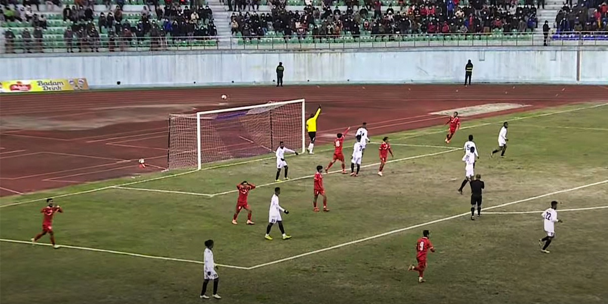 Nepal’s first win in international friendly football since 2011