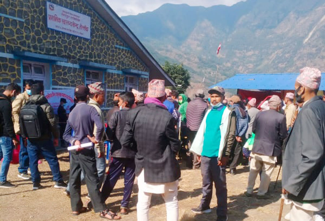 Nobel’s free health camp in Taplejung