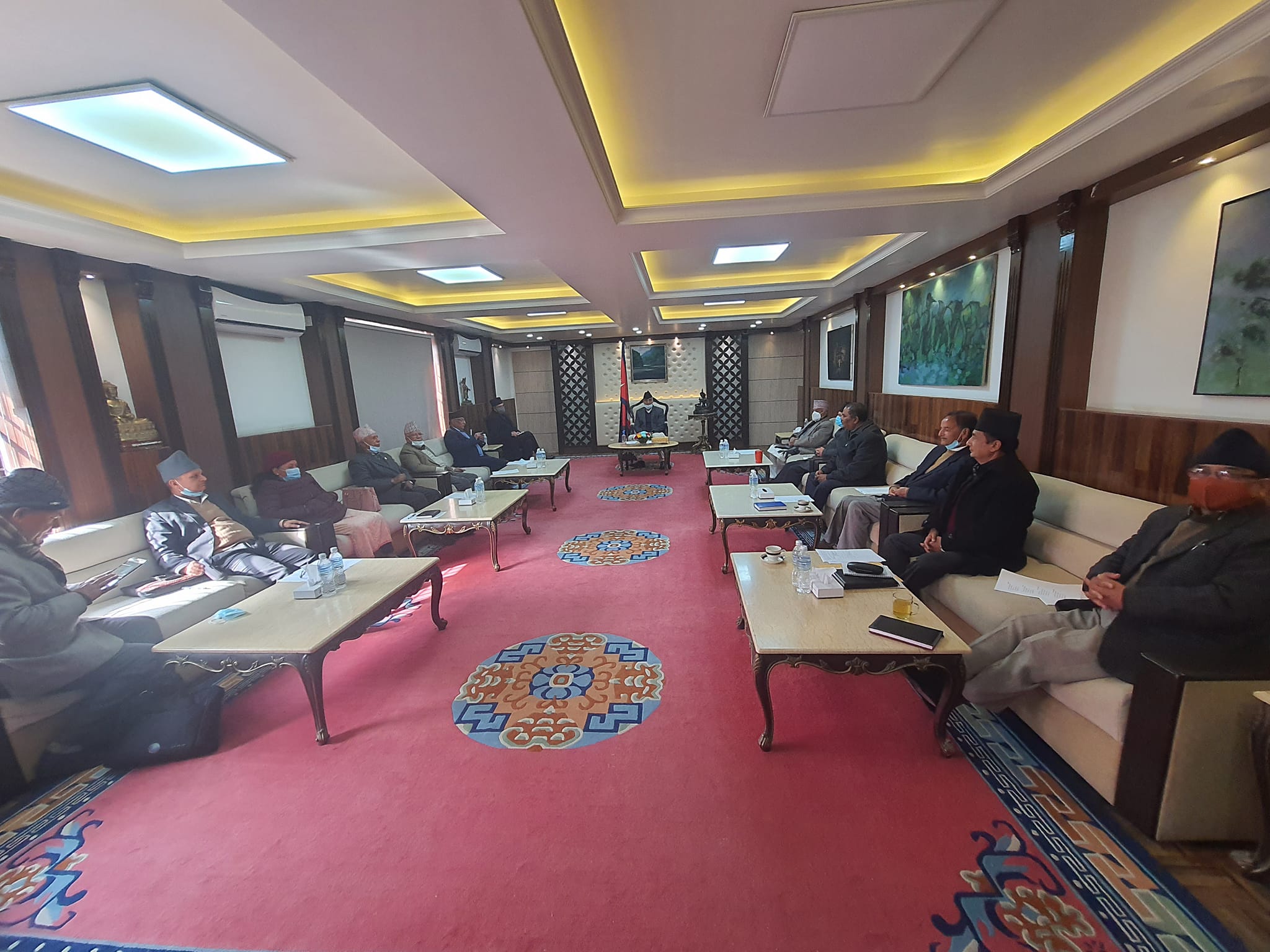 Meeting of Political Coordination Committee continues